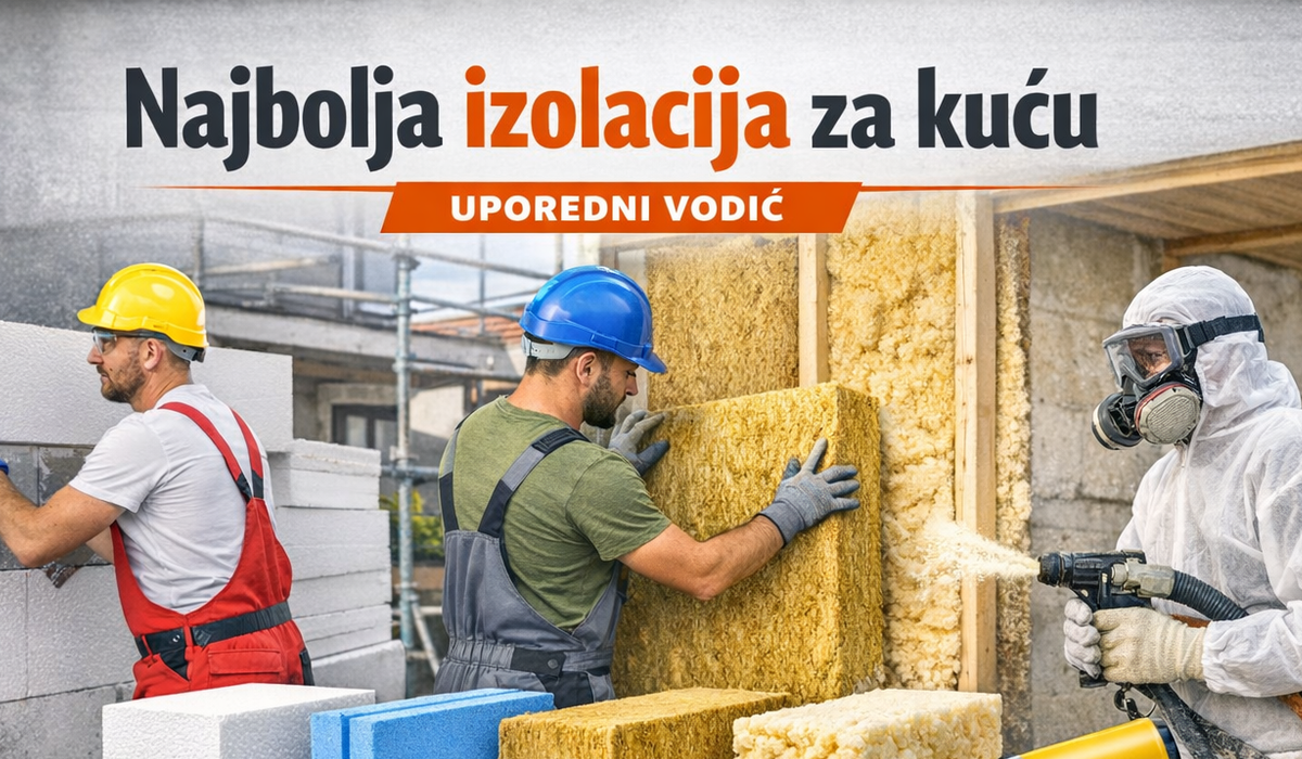 <p><span style="font-weight: bold;">Najbolja izolacija za kuću</span></p>