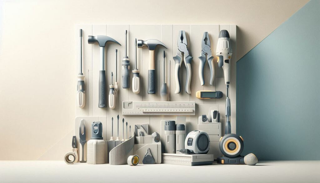 Najvažniji alati koje svaki dom treba da ima Osnovni alati za kućne popravke raspoređeni na radnoj površini