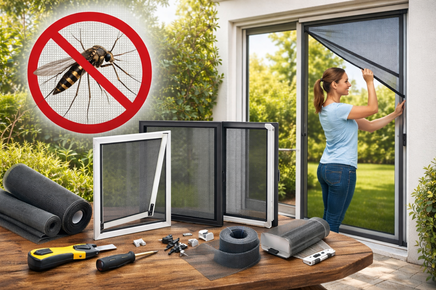 <p><span style="font-weight: bold;">Kako izabrati komarnike za prozore i vrata</span></p>