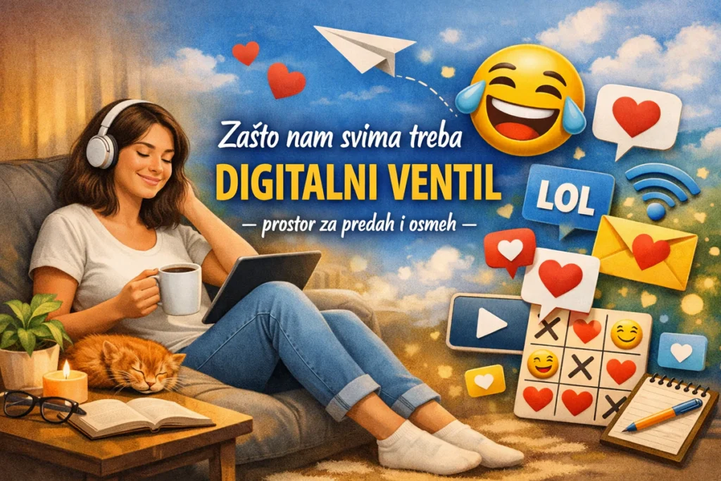 Digitalni ventil – balans između digitalnog sveta i trenutka opuštanja uz kafu i osmeh
