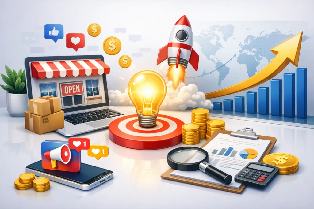 Digitalni marketing, ideje i rast brendova — vizual za članak Marketing koji donosi klijente.