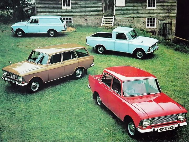 Moskvich 412 — retro sovjetska limuzina i njene varijante, simbol hroma, dima i karaktera