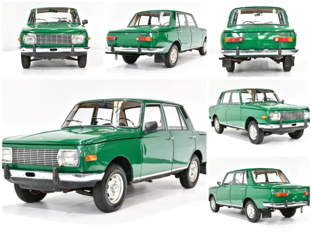 Wartburg 353 — klasična istočnoevropska limuzina sa retro dizajnom, simbol hroma, dima i karaktera