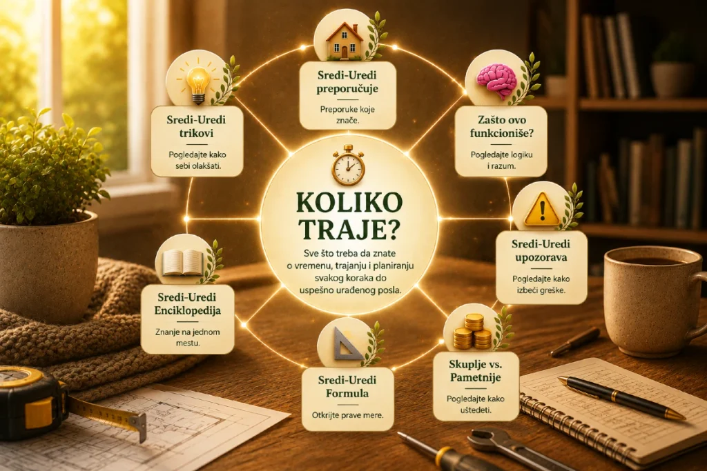 Koliko traje? – vizualno planiranje vremena i trajanja kućnih aktivnosti u Sredi-Uredi Enciklopediji