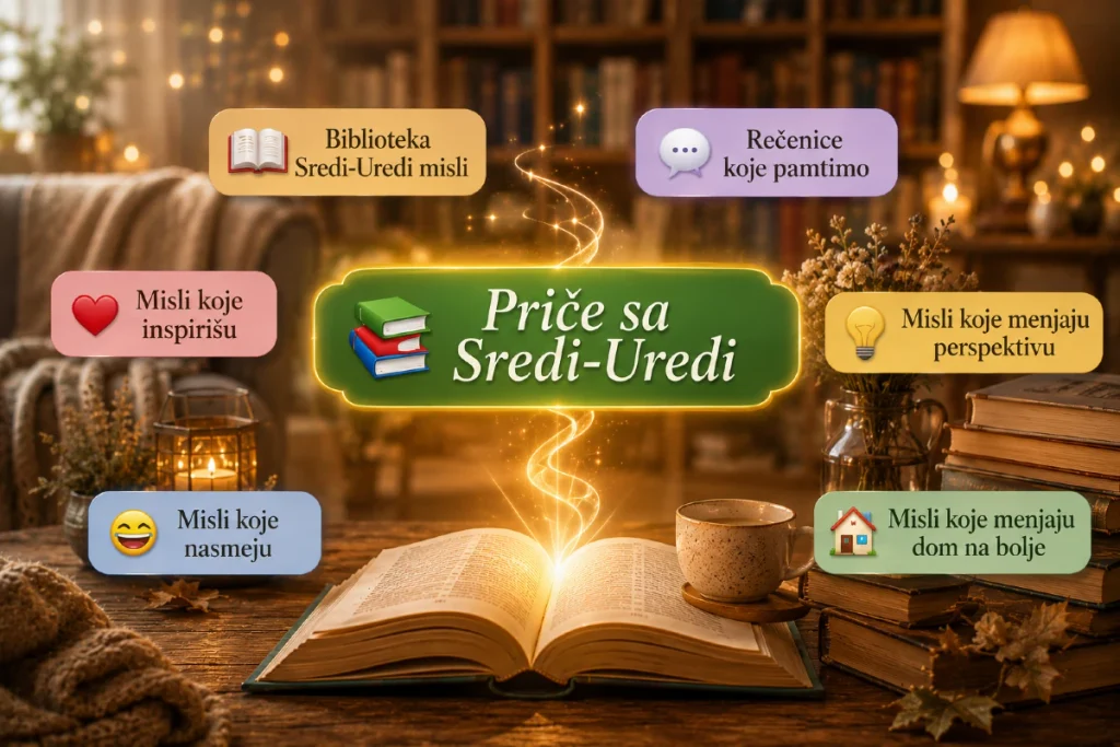 📖 Priče sa Sredi-Uredi Priče sa Sredi-Uredi – najlepši uvodni i završni pasusi tekstova