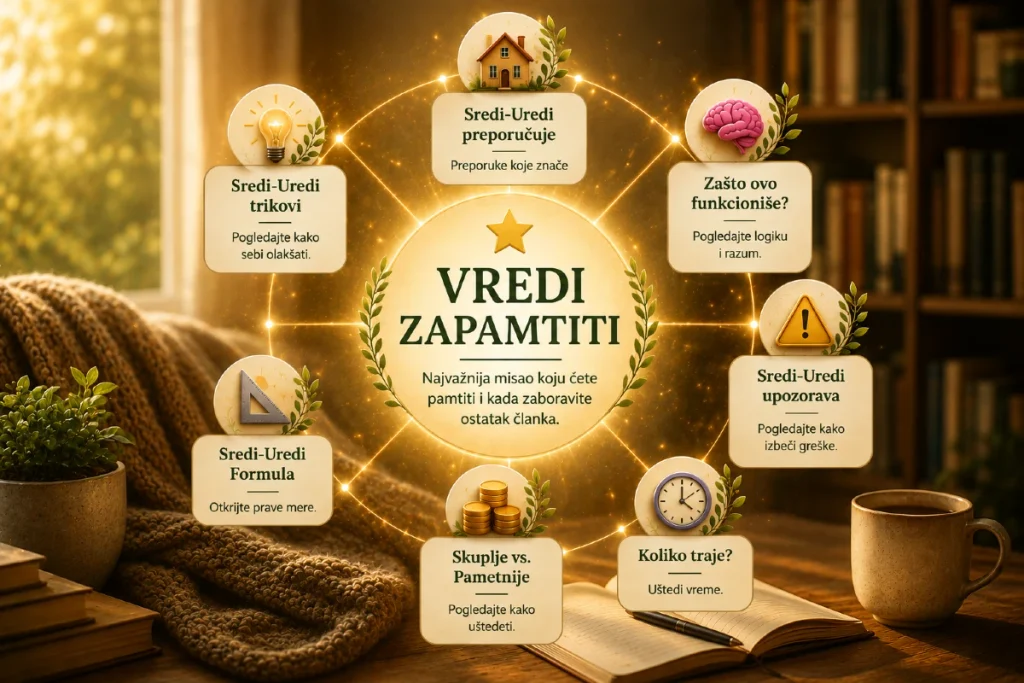 ⭐ Vredi zapamtiti Vredi zapamtiti – Sredi-Uredi Enciklopedija sa prikazom ostalih segmenata praktičnog znanja
